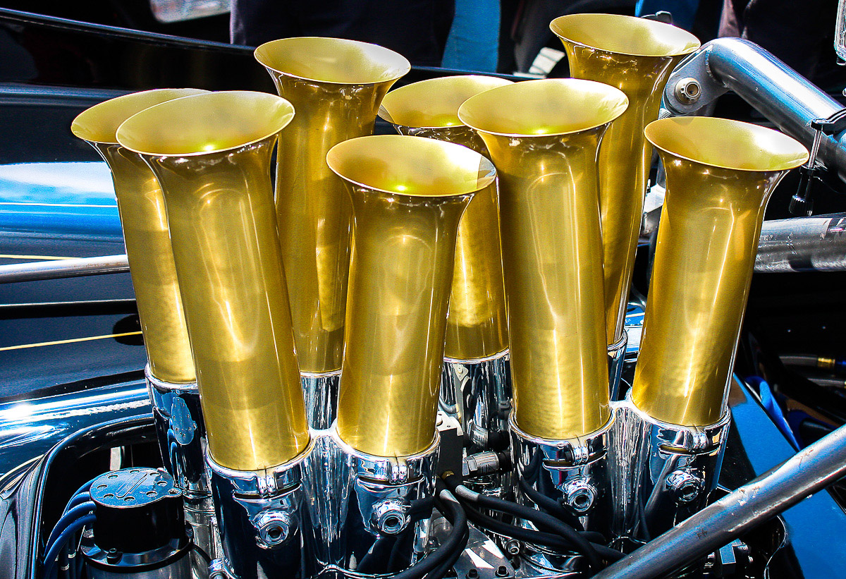 Can-Am type Spec Racer engine detail