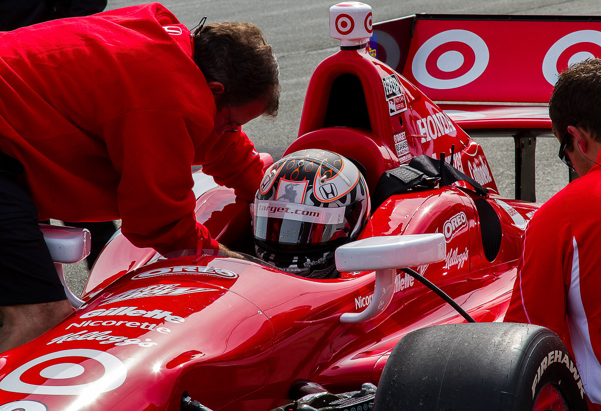 Scott Dixon - INDY Test Day - Sonoma Raceway