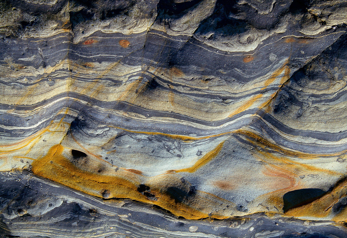 Rock Formation - Weston Beach - Point Lobos