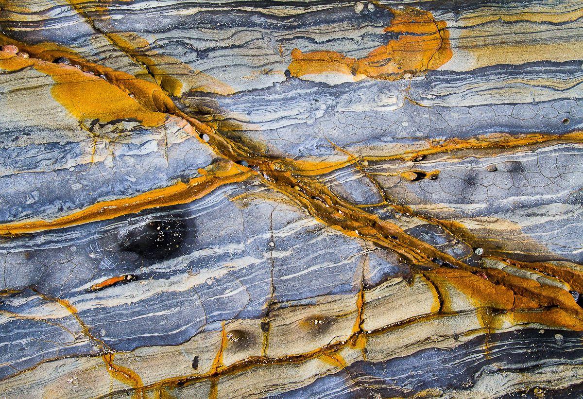Rock Formation - Weston Beach - Point Lobos