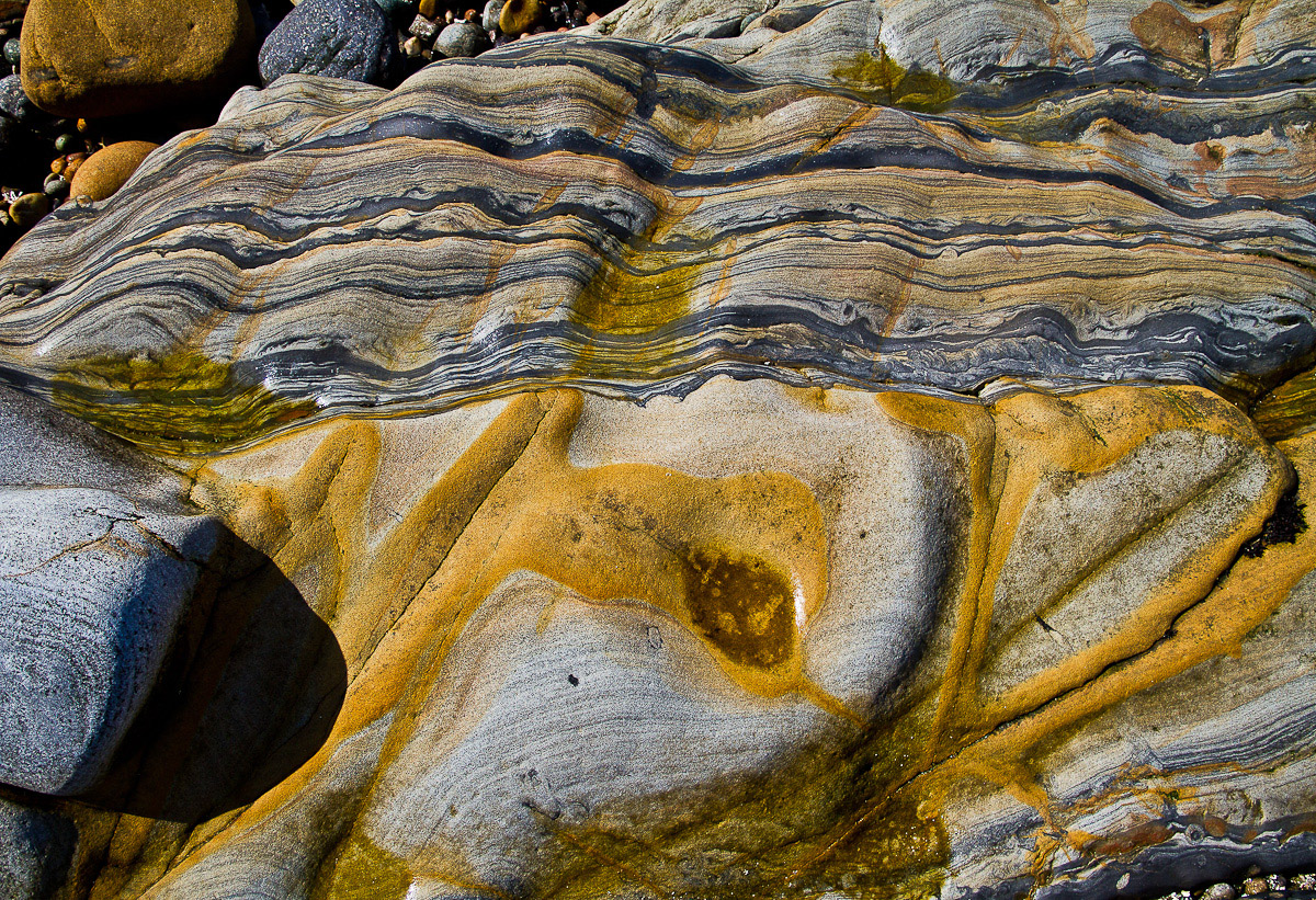 Rock Formation - Weston Beach - Point Lobos